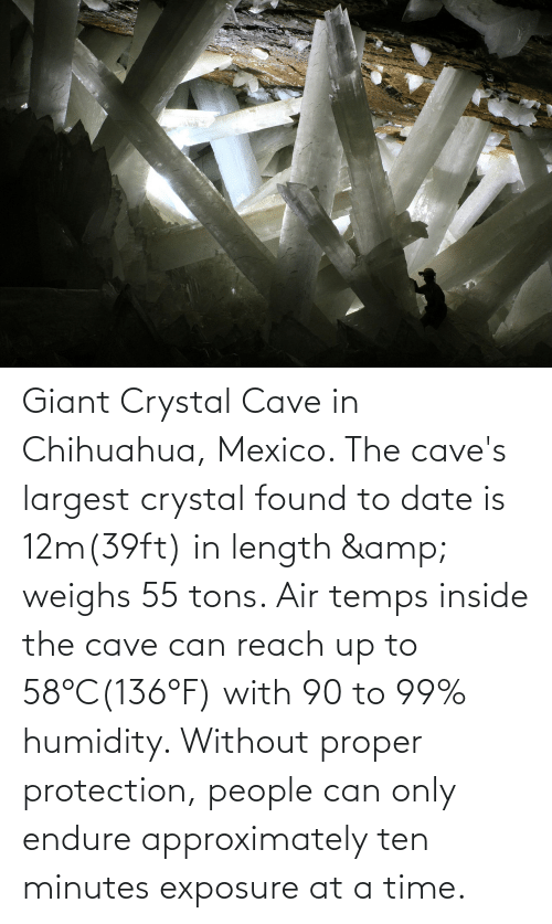 Giant crystal cave mexico